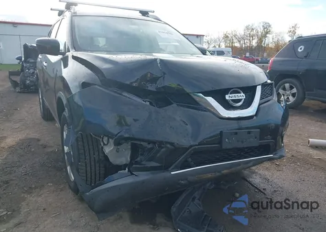 2016 Nissan Rogue Sv from USA, damaged, VIN KNMAT2MV2GP686489